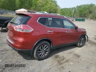2016 Nissan Rogue SV z VIN KNMAT2MV4GP731772, wystawiony jako Copart lot #54151635 z przebiegiem 88 776 mil mil oraz Szkoda całkowita • Salvage title. Historia ofert i sprzedaży dostępna na DreamBid. Obrazek 3.