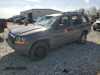 1999 Jeep Grand Cherokee Laredo z VIN 1J4GW58S8XC556253, wystawiony jako Copart lot #51596425 z przebiegiem Nie podano mil oraz Czysty tytuł • Clean title. Historia ofert i sprzedaży dostępna na DreamBid. Obrazek 1.