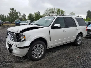 2011 Ford Expedition Limited z VIN 1FMJU2A50BEF07092, wystawiony jako Copart lot #55950025 z przebiegiem 114 531 mil mil oraz Szkoda całkowita • Salvage title. Historia ofert i sprzedaży dostępna na DreamBid. Obrazek 1.