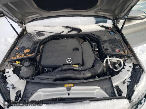 2021 Mercedes-Benz C 300 with VIN W1KWF8EB5MR646112, listed as a Copart auction lot 88865085 with 35,300 mi miles and Salvage Title. Bid and sale history available at carsss.com. Image 11.