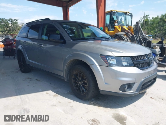 2019 Dodge Journey SE with VIN 3C4PDCBB0KT848601, listed as a IAAI auction lot 41991558 with 76,272 mi miles and . Bid and sale history available at DreamBid. Image 1.