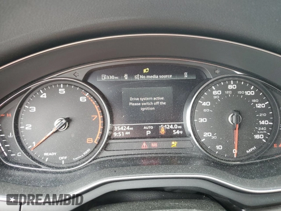 2023 Audi A5 Sportback S line Premium z VIN WAUDACF57PA040676, wystawiony jako Copart lot #47585115 z przebiegiem 35 424 mil mil oraz Szkoda całkowita • Salvage title. Historia ofert i sprzedaży dostępna na DreamBid. Obrazek 9.