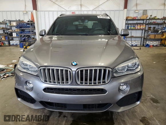 2016 BMW X5 xDrive50i with VIN 5UXKR6C50G0J81280, listed as a Copart auction lot 54184585 with 0 mi miles and Clean Title. Bid and sale history available at carsss.com. Image 5.