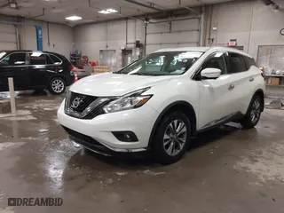 2015 Nissan Murano S with VIN 5N1AZ2MG6FN257877, listed as a IAAI auction lot 41699818 with 76,025 mi miles. Bid and sale history available at carsss.com. Image 18.