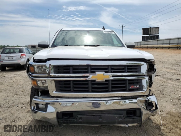 2015 Chevrolet Silverado 1500 LT with VIN 3GCUKREC7FG478455, listed as a Copart auction lot 54081965 with 196,449 mi miles and Salvage Title. Bid and sale history available at DreamBid. Image 5.