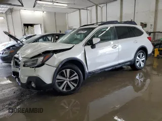2018 Subaru Outback Limited with VIN 4S4BSANC8J3216198, listed as a Copart auction lot 59873965 with 84,642 mi miles and Salvage title. Bid and sale history available at DreamBid. Image 1.