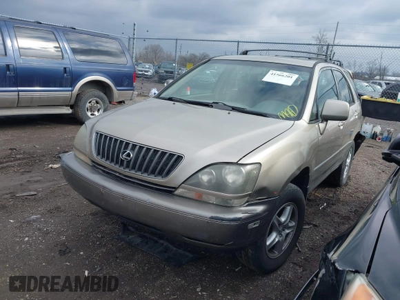 1999 Lexus RX 300 Luxury SUV with VIN JT6HF10U6X0054124, listed as a IAAI auction lot 41566201 with 220,462 mi miles. Bid and sale history available at carsss.com. Image 18.