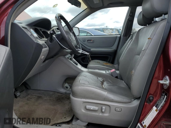 2005 Toyota Highlander z VIN JTEEP21A050118511, wystawiony jako Copart lot #48081645 z przebiegiem 204 087 mil mil oraz Czysty tytuł • Clean title. Historia ofert i sprzedaży dostępna na DreamBid. Obrazek 7.