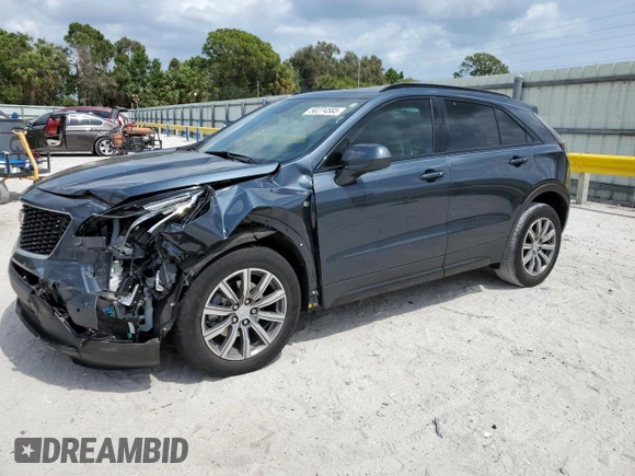 2020 Cadillac XT4 FWD Sport z VIN 1GYFZER49LF054184, wystawiony jako Copart lot #50274585 z przebiegiem 28 341 mil mil oraz Szkoda całkowita • Salvage title. Historia ofert i sprzedaży dostępna na DreamBid. Obrazek 1.