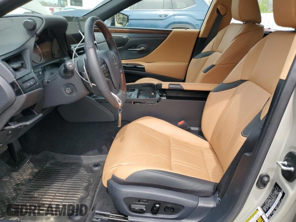 2024 Lexus ES 350 Ultra Luxury with VIN 58AFZ1B14RU161411, listed as a Copart auction lot 52399225 with 7,635 mi miles and Salvage title. Bid and sale history available at DreamBid. Image 7.