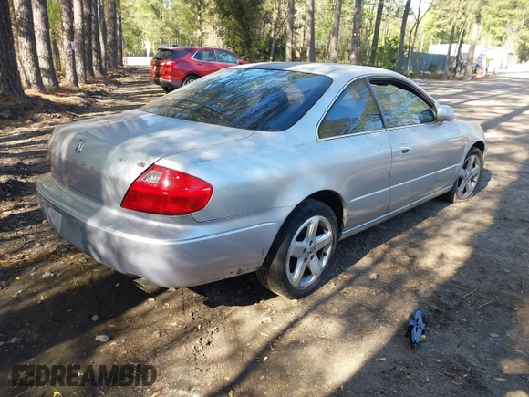2002 Acura CL Type S with VIN 19UYA42632A001263, listed as a IAAI auction lot 41983091 with 1 mi miles. Bid and sale history available at carsss.com. Image 4.