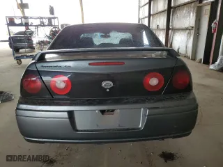 2004 Chevrolet Impala LS with VIN 2G1WH52KX49361495, listed as a Copart auction lot 43180995 with 129,705 mi miles and Salvage Title. Bid and sale history available at carsss.com. Image 6.