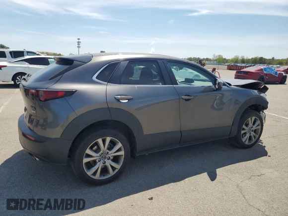 2021 Mazda CX-30 Preferred with VIN 3MVDMBCL5MM262458, listed as a Copart auction lot 56368995 with 77,394 mi miles and Salvage title. Bid and sale history available at DreamBid. Image 3.