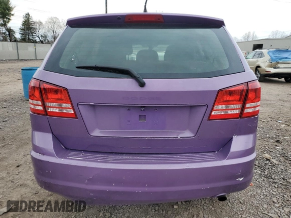 2014 Dodge Journey American Value Pkg with VIN 3C4PDCAB3ET241727, listed as a Copart auction lot 50525965 with 173,244 mi miles and Salvage Title. Bid and sale history available at carsss.com. Image 6.