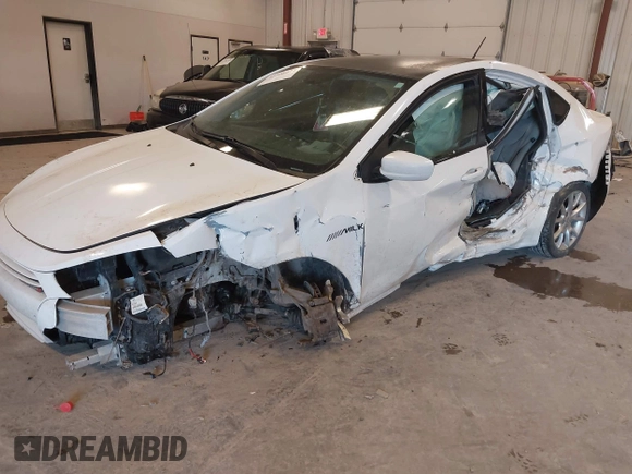 2013 Dodge Dart SXT with VIN 1C3CDFBA5DD220893, listed as a IAAI auction lot 41506019 with 170,912 mi miles. Bid and sale history available at carsss.com. Image 6.