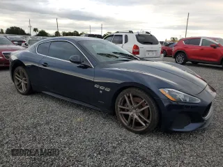 2018 Maserati GranTurismo Sport with VIN ZAM45VLA0J0271271, listed as a Copart auction lot 74137254 with Not provided miles and Non repairable. Bid and sale history available at DreamBid. Image 4.