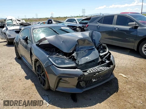2023 Toyota GR86 Premium with VIN JF1ZNBF12P8760694, listed as a Copart auction lot 68527454 with 15,827 mi miles and Salvage Title. Bid and sale history available at carsss.com. Image 11.