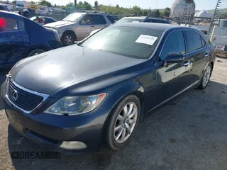 2007 Lexus LS 460 L with VIN JTHGL46F275004734, listed as a IAAI auction lot 42034928 with 201,025 mi miles and . Bid and sale history available at DreamBid. Image 2.
