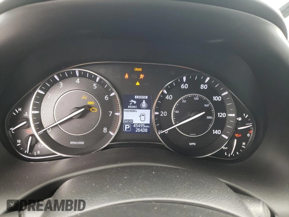 2019 Nissan Armada Platinum with VIN JN8AY2NE0K9759649, listed as a Copart auction lot 57716743 with 45,495 mi miles. Bid and sale history available at carsss.com. Image 9.