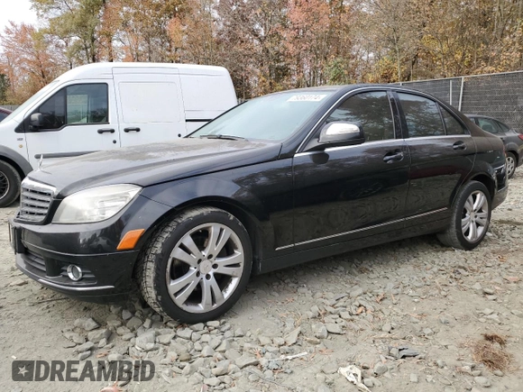 2009 Mercedes-Benz C-Class 3.0L Sport with VIN WDDGF81X79R065109, listed as a Copart auction lot 79360174 with 198,211 mi miles and Non Repairable. Bid and sale history available at carsss.com. Image 1.