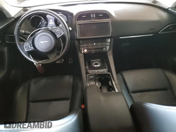 2019 Jaguar F-Pace 25t with VIN SADCS2FX9KA601836, listed as a Copart auction lot 56493255 with 80,825 mi miles and Salvage title. Bid and sale history available at DreamBid. Image 8.
