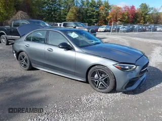 2024 Mercedes-Benz C 300 with VIN W1KAF4HB1RR162332, listed as a IAAI auction lot 40528259 with 512 mi miles and . Bid and sale history available at DreamBid. Image 1.