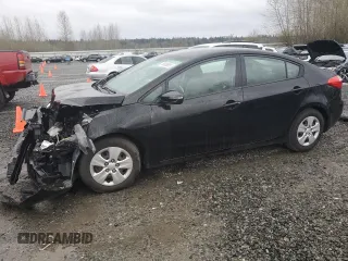2016 Kia Forte LX with VIN KNAFX4A64G5608646, listed as a Copart auction lot 50835035 with 69,858 mi miles and Salvage Title. Bid and sale history available at carsss.com. Image 1.
