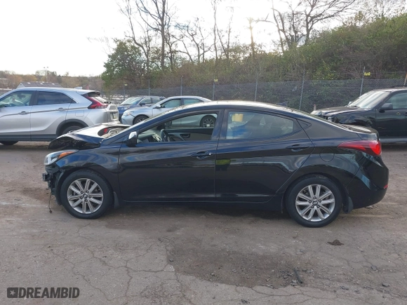 2016 Hyundai Elantra Value Edition with VIN KMHDH4AE1GU588520, listed as a IAAI auction lot 40841547 with 92,600 mi miles. Bid and sale history available at carsss.com. Image 14.