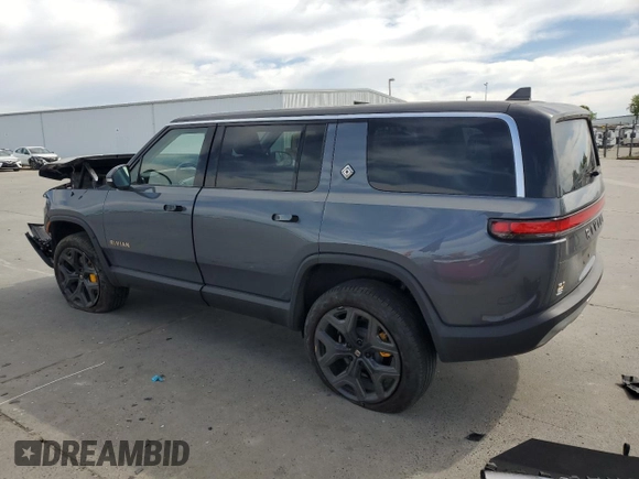 2023 Rivian R1S Adventure z VIN 7PDSGABA5PN010593, wystawiony jako Copart lot #52508835 z przebiegiem 16 962 mil mil oraz Szkody całkowita. Historia ofert i sprzedaży dostępna na DreamBid. Obrazek 2.