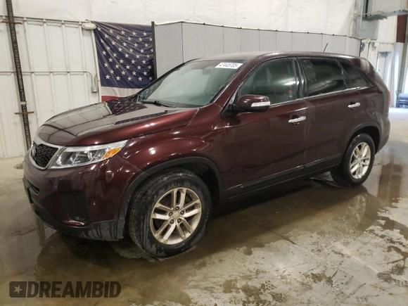2015 Kia Sorento LX with VIN 5XYKT3A62FG645594, listed as a Copart auction lot 47445705 with 77,952 mi miles and Clean Title. Bid and sale history available at DreamBid. Image 1.