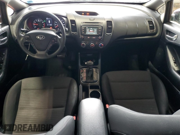2017 Kia Forte LX with VIN 3KPFL4A73HE132225, listed as a Copart auction lot 54540115 with 100,896 mi miles and Salvage Title. Bid and sale history available at carsss.com. Image 8.