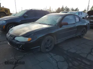 2005 Chevrolet Monte Carlo LT with VIN 2G1WX12K359171809, listed as a Copart auction lot 82311124 with 210,927 mi miles and Salvage Title. Bid and sale history available at carsss.com. Image 1.