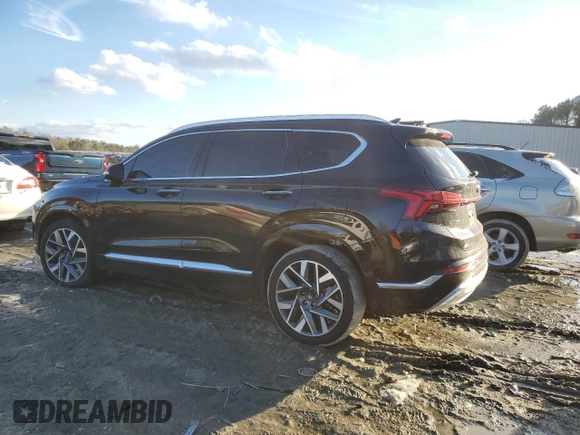 2023 Hyundai Santa Fe Calligraphy with VIN 5NMS54AL8PH490482, listed as a Copart auction lot 41742925 with 38,467 mi miles and Salvage title. Bid and sale history available at DreamBid. Image 2.