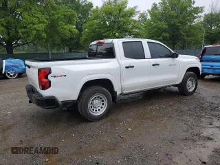 2023 Chevrolet Colorado 4WD Work Truck с VIN 1GCPTBEK3P1140835, выставлен на аукционе Copart как лот 56874755 с пробегом 48 728 миль миль и Списание • Salvage title. История ставок и продаж доступна на DreamBid. Изображение 3.