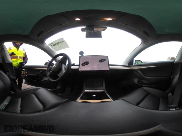 2022 Tesla Model 3 with VIN 5YJ3E1EA6NF143839, listed as a IAAI auction lot 40905007 with 83,897 mi miles and . Bid and sale history available at DreamBid. Image 19.