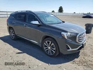 2018 GMC Terrain Denali with VIN 3GKALXEX3JL146993, listed as a Copart auction lot 63656905 with 70,716 mi miles and Salvage title. Bid and sale history available at DreamBid. Image 4.
