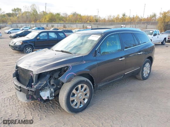 2016 Buick Enclave Leather with VIN 5GAKVBKD6GJ190530, listed as a IAAI auction lot 40659666 with 107,339 mi miles. Bid and sale history available at carsss.com. Image 2.