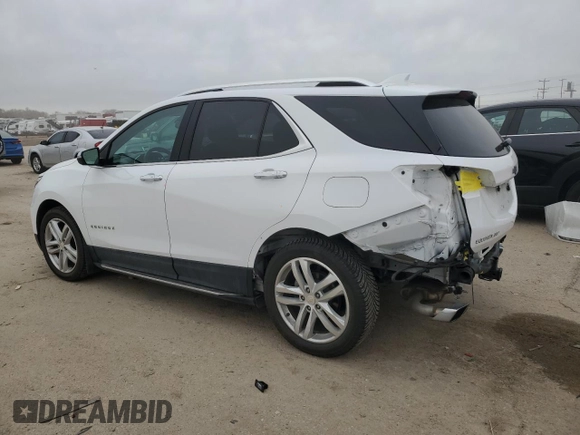2019 Chevrolet Equinox Premier with VIN 3GNAXYEX1KL277306, listed as a Copart auction lot 44364325 with 49,771 mi miles and Salvage Title. Bid and sale history available at carsss.com. Image 2.