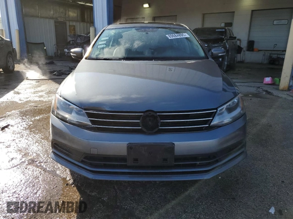 2015 Volkswagen Jetta Sedan 1.8T SE with VIN 3VWD07AJ7FM267463, listed as a Copart auction lot 89084895 with 106,789 mi miles and Salvage Title. Bid and sale history available at carsss.com. Image 5.