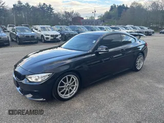 2014 BMW 4 Series 435i xDrive with VIN WBA3R5C50EF784642, listed as a IAAI auction lot 42238764 with 80,550 mi miles and . Bid and sale history available at carsss.com. Image 2.