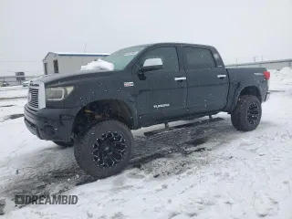2012 Toyota Tundra 4WD Truck LTD with VIN 5TFHY5F16CX265817, listed as a Copart auction lot 46003885 with 283,525 mi miles and Clean Title. Bid and sale history available at carsss.com. Image 1.