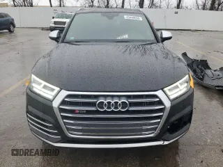 2018 Audi SQ5 Premium Plus with VIN WA1A4AFY4J2108522, listed as a Copart auction lot 43449595 with 76,156 mi miles and Salvage Title. Bid and sale history available at DreamBid. Image 5.