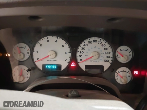 2004 Dodge 1500 SLT with VIN 1D7HU18D54S775981, listed as a IAAI auction lot 41397960 with 173,726 mi miles and . Bid and sale history available at DreamBid. Image 7.