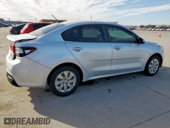 2020 Kia Rio LX with VIN 3KPA24AD2LE320925, listed as a Copart auction lot 46156185 with 63,938 mi miles and Clean Title. Bid and sale history available at carsss.com. Image 3.