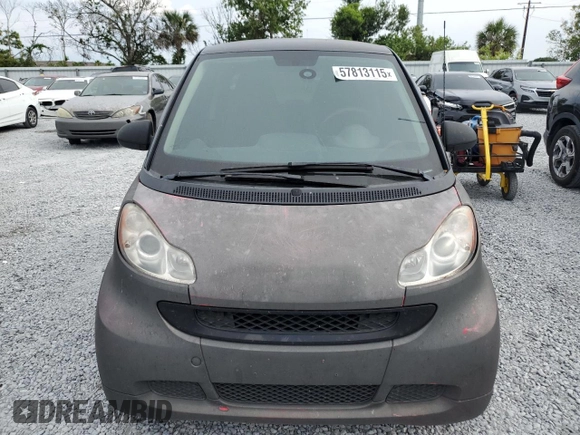 2012 Smart fortwo Pure with VIN WMEEJ3BA2CK519118, listed as a Copart auction lot 57813115 with 127,472 mi miles and Clean title. Bid and sale history available at DreamBid. Image 5.