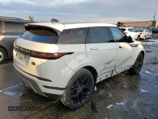 2020 Land Rover Range Rover Evoque SE z VIN SALZP2FX7LH045339, wystawiony jako Copart lot #86214084 z przebiegiem Nie podano mil oraz Szkoda całkowita • Salvage title. Historia ofert i sprzedaży dostępna na DreamBid. Obrazek 3.