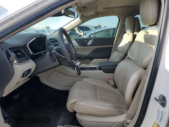 2017 Lincoln Continental Reserve with VIN 1LN6L9RP2H5620896, listed as a Copart auction lot 81576334 with 68,118 mi miles and Salvage Title. Bid and sale history available at carsss.com. Image 7.