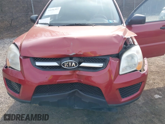 2009 Kia Sportage LX with VIN KNDJF724197558391, listed as a IAAI auction lot 41696362 with 170,555 mi miles. Bid and sale history available at carsss.com. Image 10.
