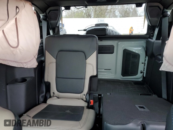 2022 Ford Bronco with VIN 1FMDE5CP1NLB68658, listed as a Copart auction lot 50777015 with 10,203 mi miles and Salvage Title. Bid and sale history available at DreamBid. Image 10.