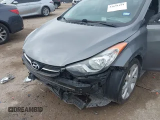 2013 Hyundai Elantra Limited with VIN 5NPDH4AEXDH451649, listed as a IAAI auction lot 41691494 with 124,827 mi miles and . Bid and sale history available at DreamBid. Image 6.